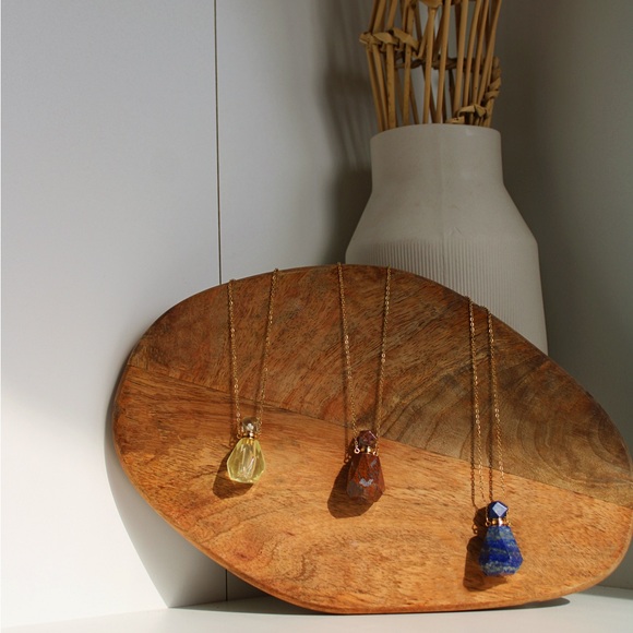 Citrine Perfume Pendant - Picture 2 of 2